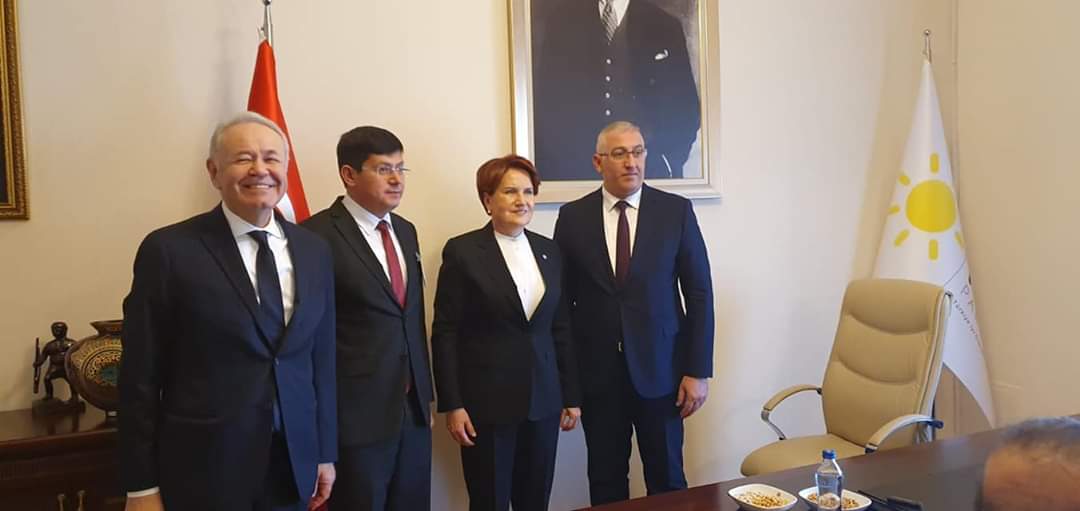 Başkan Özcan İYİ Parti lideri ile buluştu