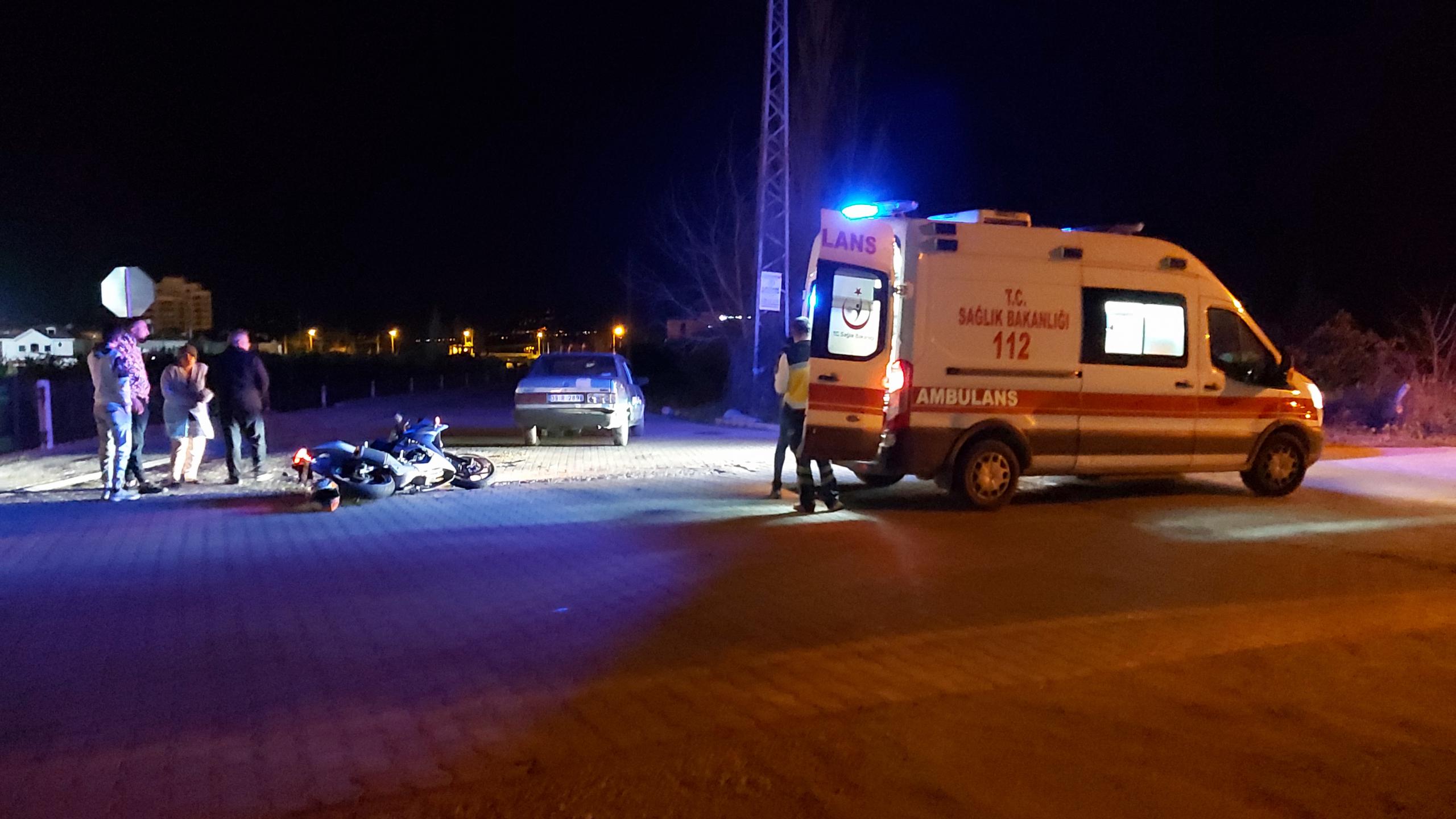 Nazilli’de Kaza; 2 Kişi Yaralandı