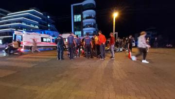 Nazilli’de Feci Kaza; 2 Motosiklet Kafa Kafaya Çarpıştı