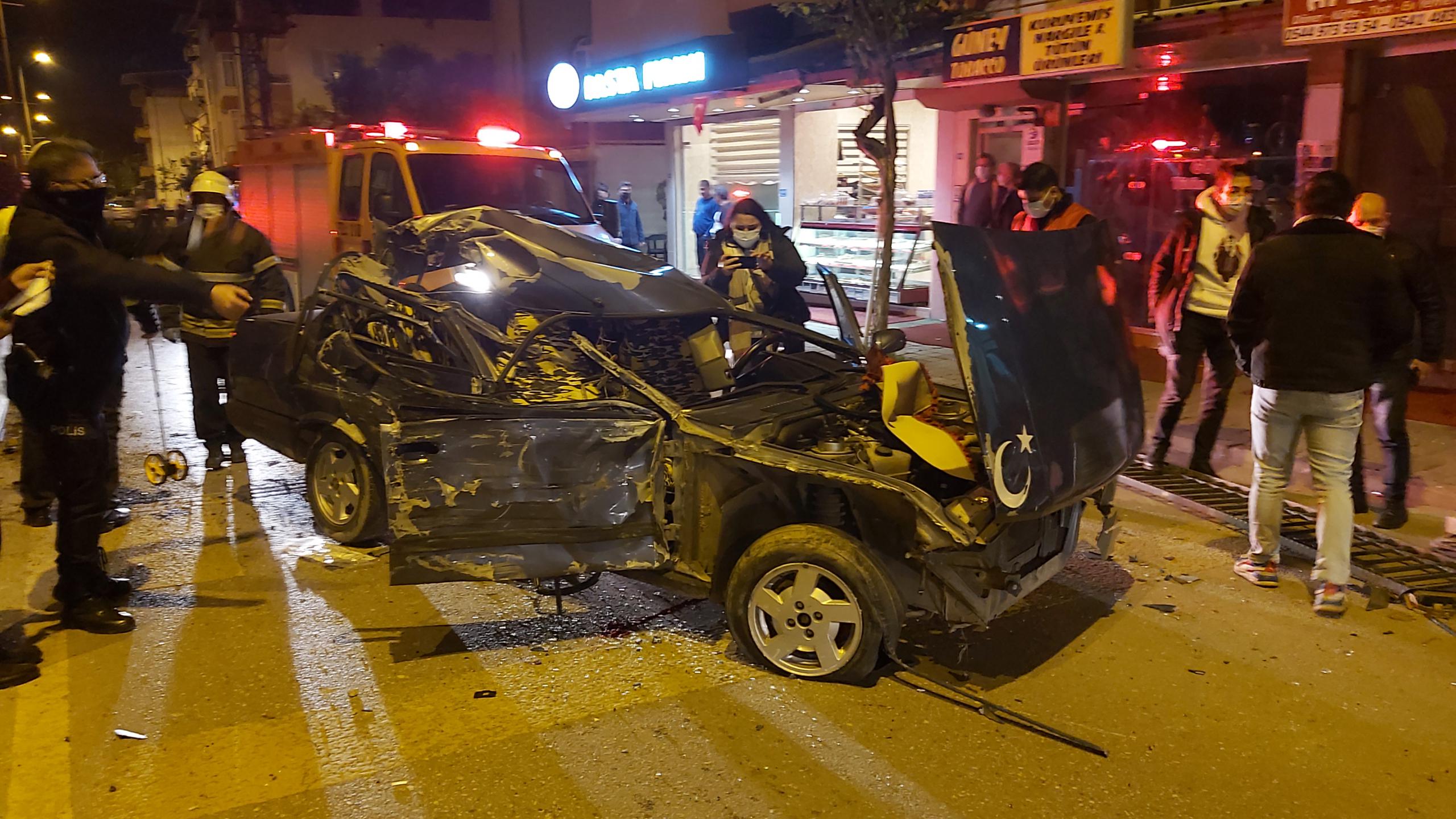 Nazilli’de Feci Kaza; 1 Kişi Ağır Yaralandı