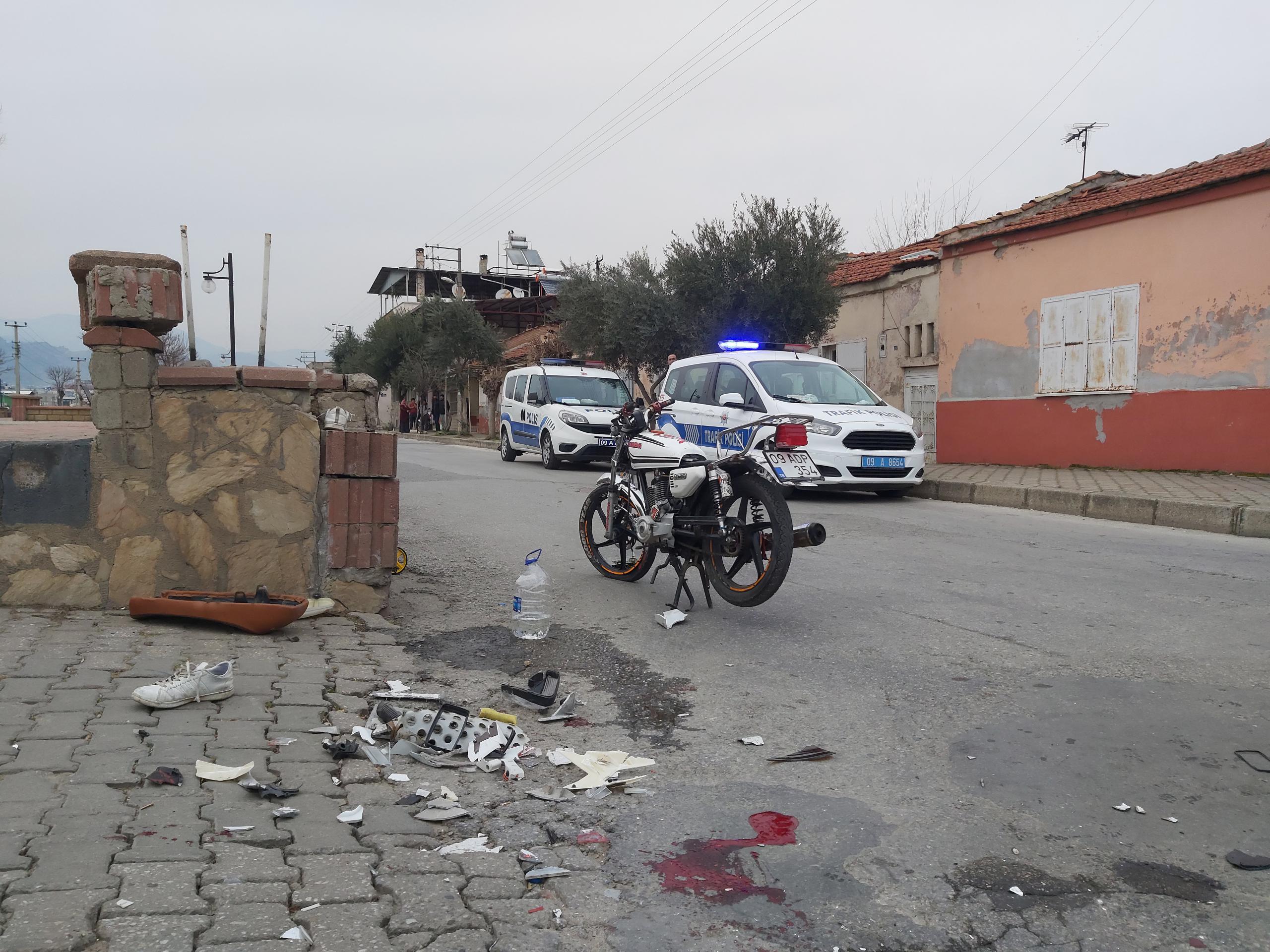 Nazilli’de Feci Kaza; 2 Kişi Yaralandı