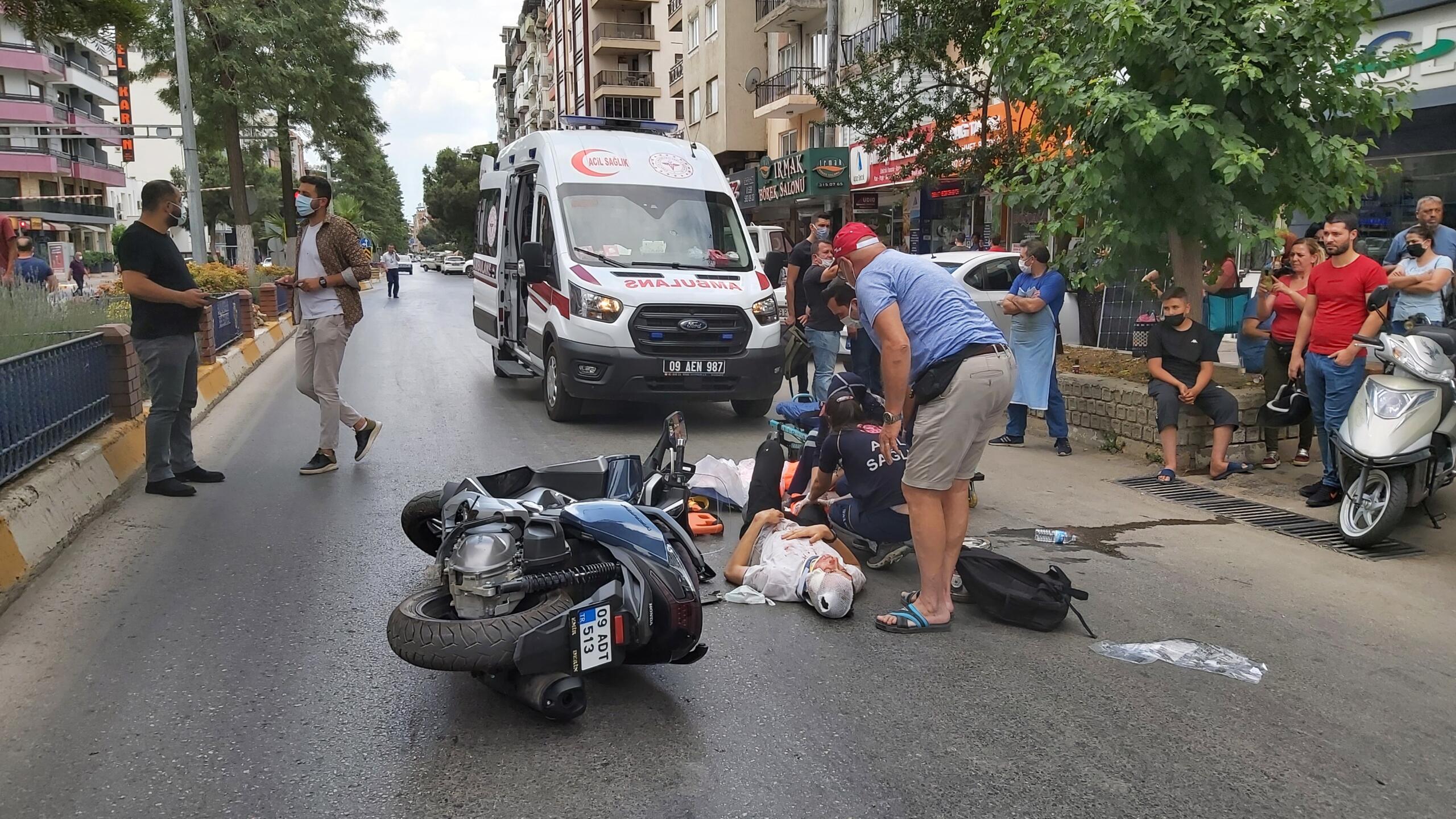 Nazilli’de Feci Kaza; 1 Kişi Yaralandı