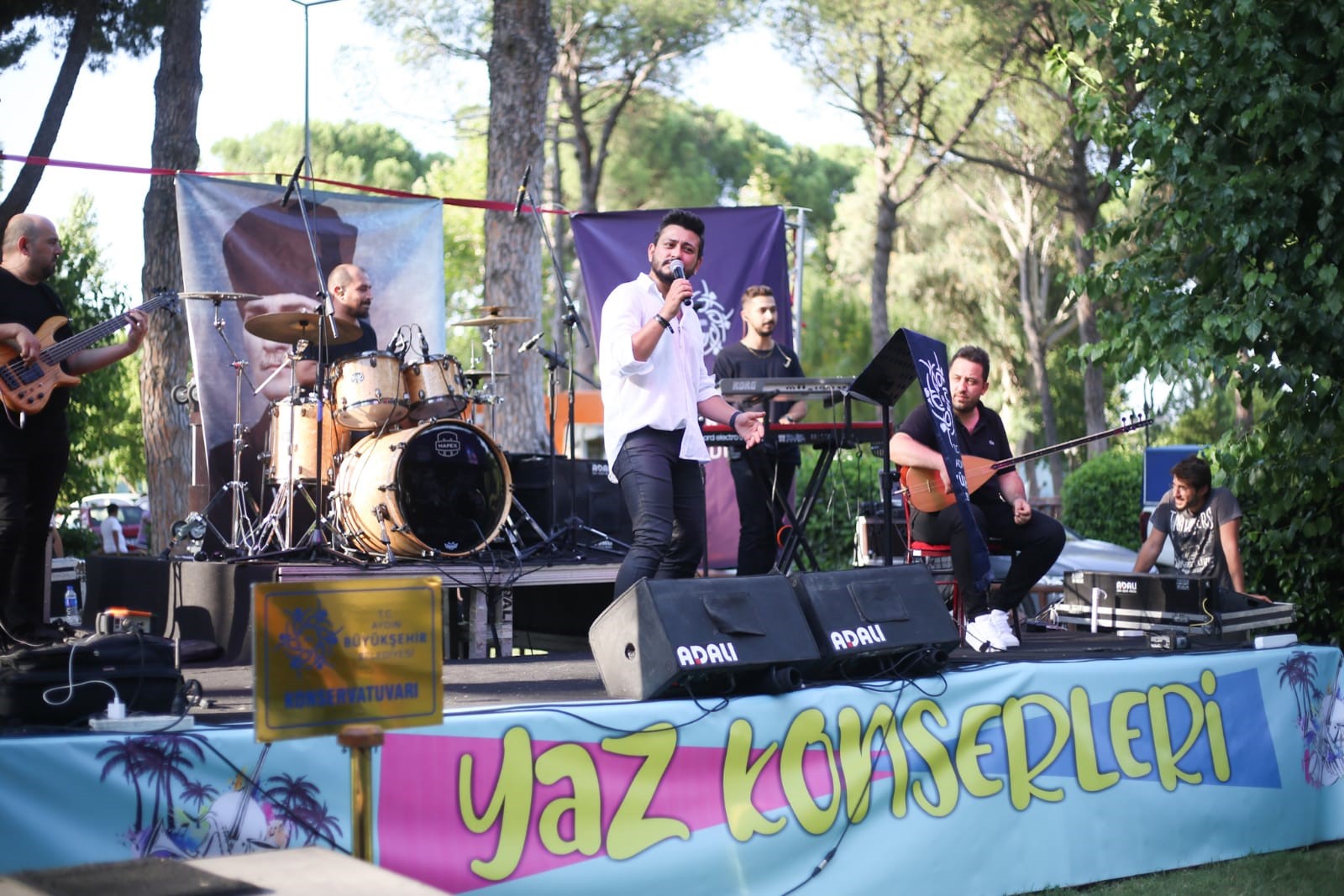 Aydın Büyükşehir Belediyesi’nden Nazilli’de yaz konseri