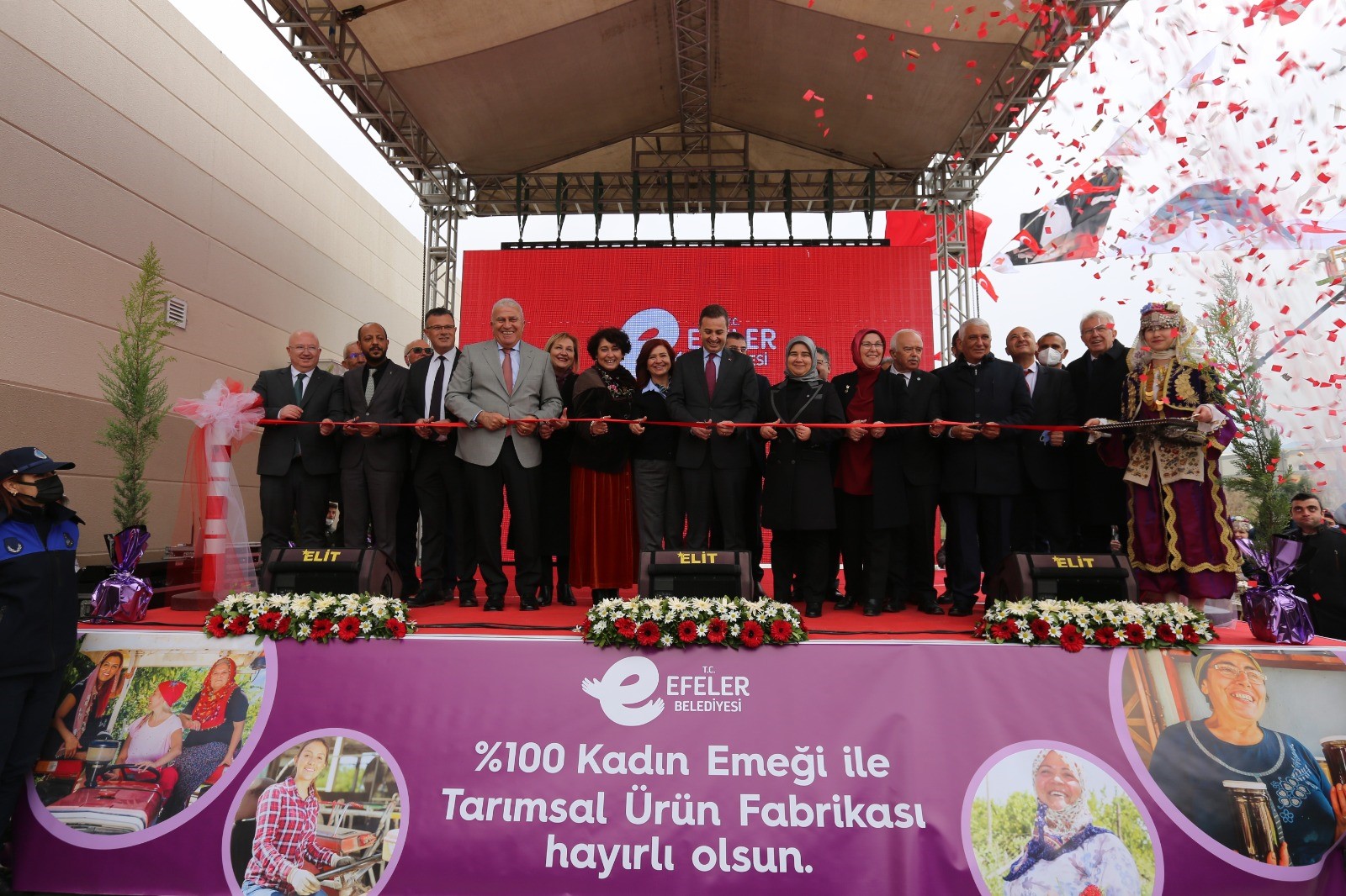 Yüzde Yüz Kadın Emeği Tarımsal Ürün Fabrikası Türkiye’ye örnek oluyor