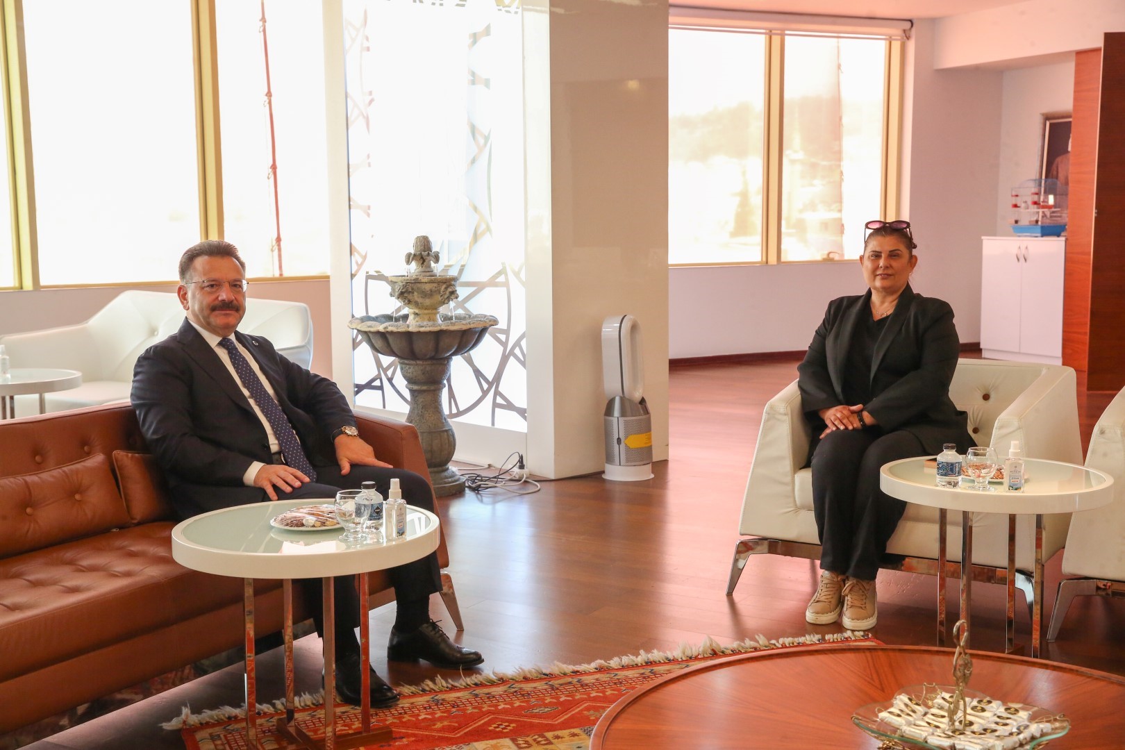 Vali Aksoy, Başkan Çerçioğlu ile görüştü