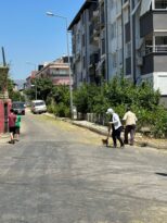 Nazilli Belediyesi’nin çalışmalarıyla sokaklar tertemiz